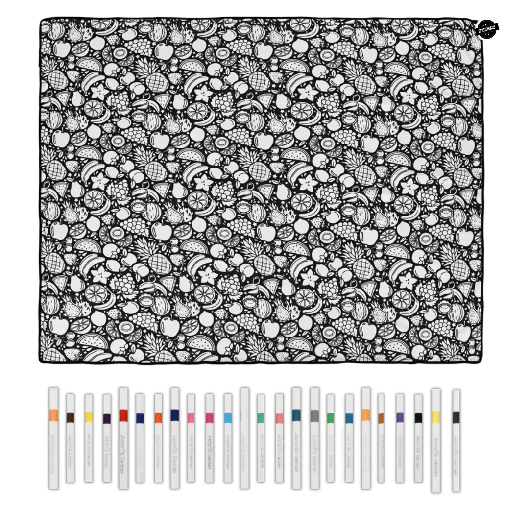 Manta para Colorear Lavable