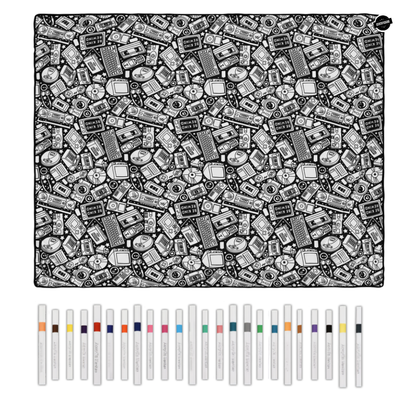 Manta para Colorear Lavable